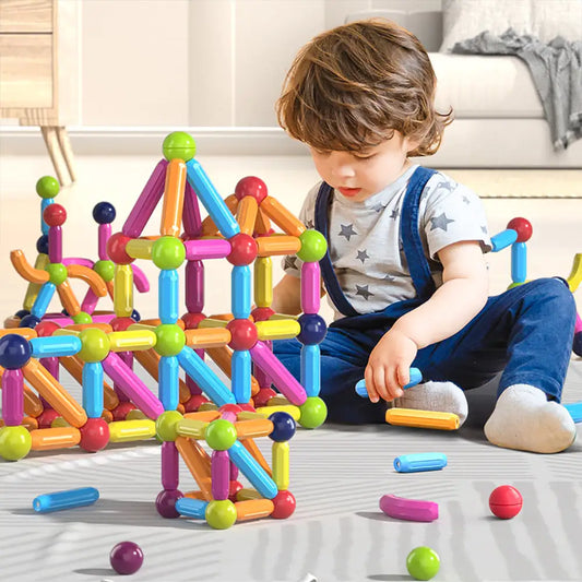 Magnetic Building Blocks for Toddlers